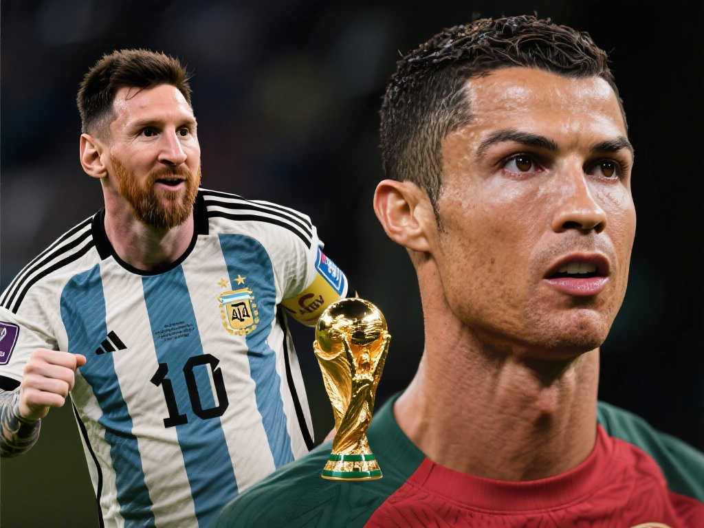 龙赛罗嘲讽梅西：世界杯靠6点球夺冠，金球本应仅5个，C罗点赞并评论